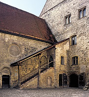 Picture: Open-air staircase to the Palas