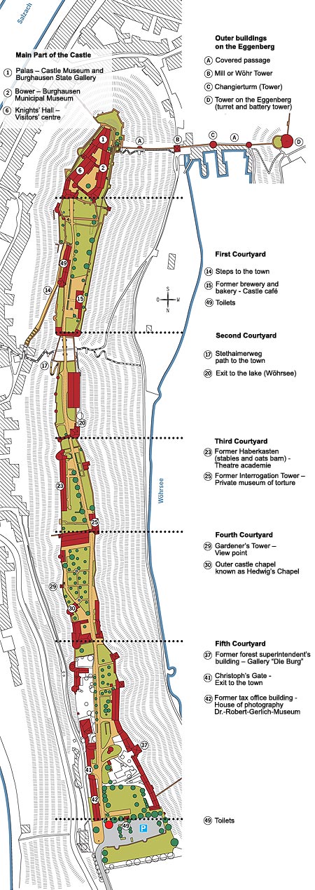 Picture: Map of the Castle
