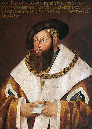 Picture: Portrait of Duke Georg der Reiche