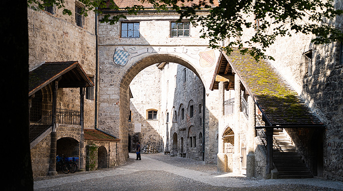 Picture: Main castle, inner courtyard
