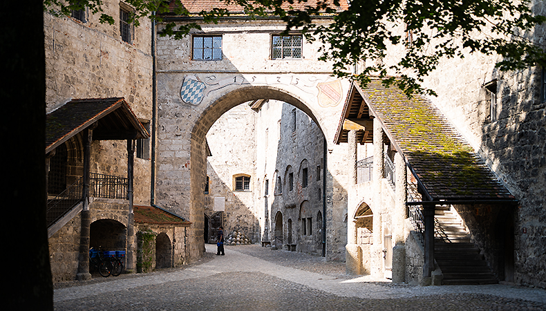 Picture: Inner castle courtyard