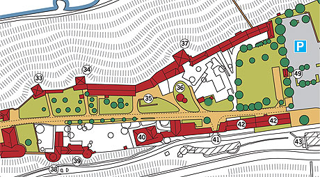 Picture: Map of the fifth courtyard