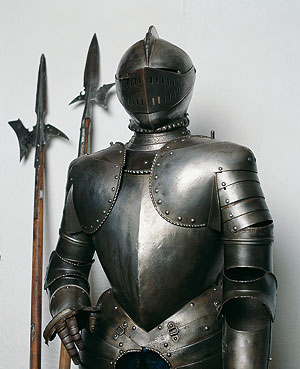 Picture: Medieval knight's armour