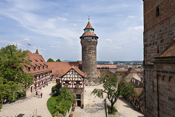 Kaiserburg Nürnberg, Foto: Bayerische Schlösserverwaltung / Veronika Freudling Bild: Kaiserburg Nürnberg