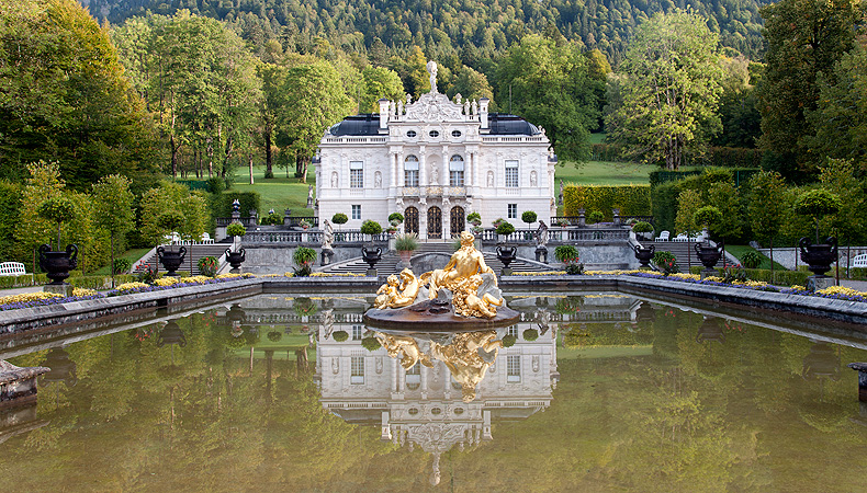 Schloss und Park Linderhof, Foto: Veronika Freudling Bild: Schloss und Park Linderhof